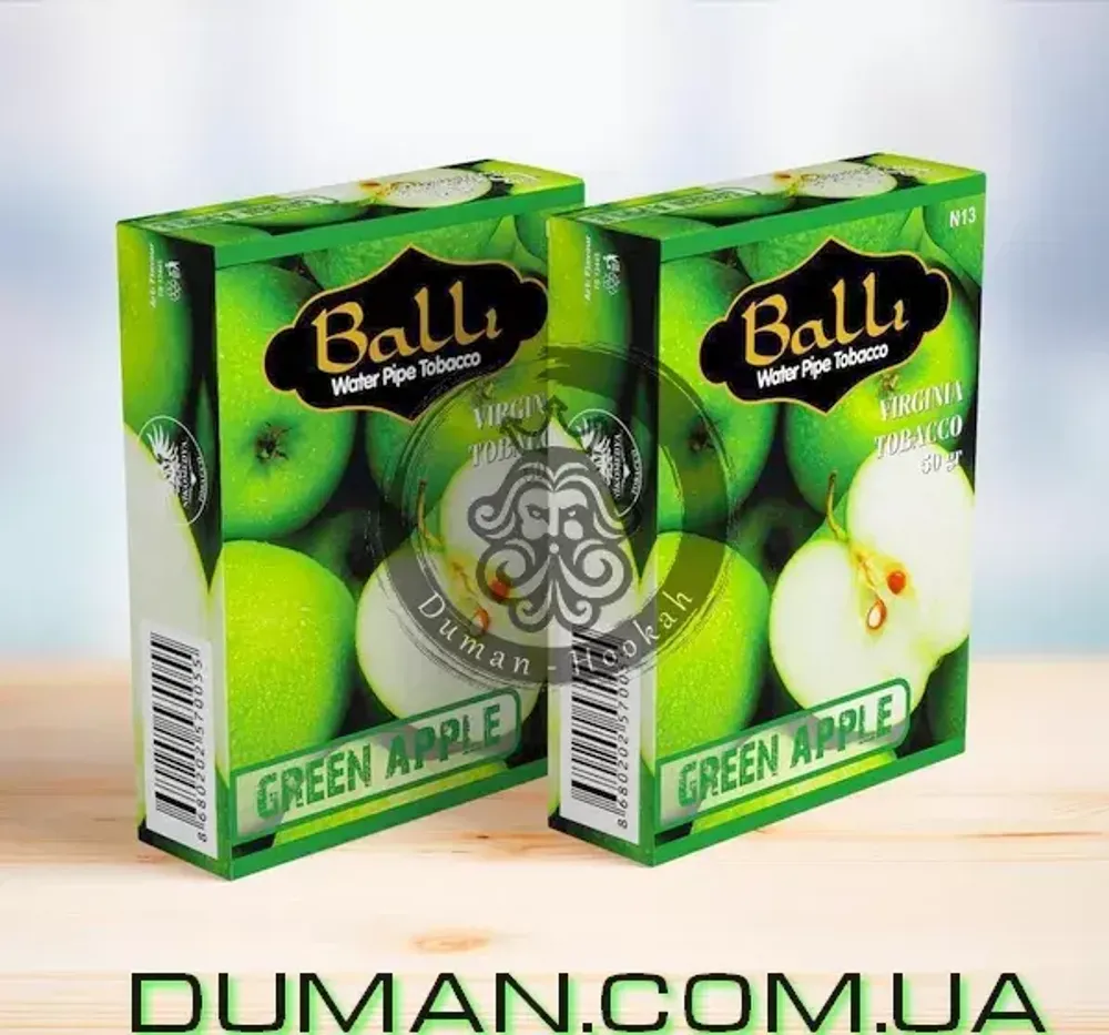 Balli GREEN APPLE (Балли Зеленое Яблоко) 50g