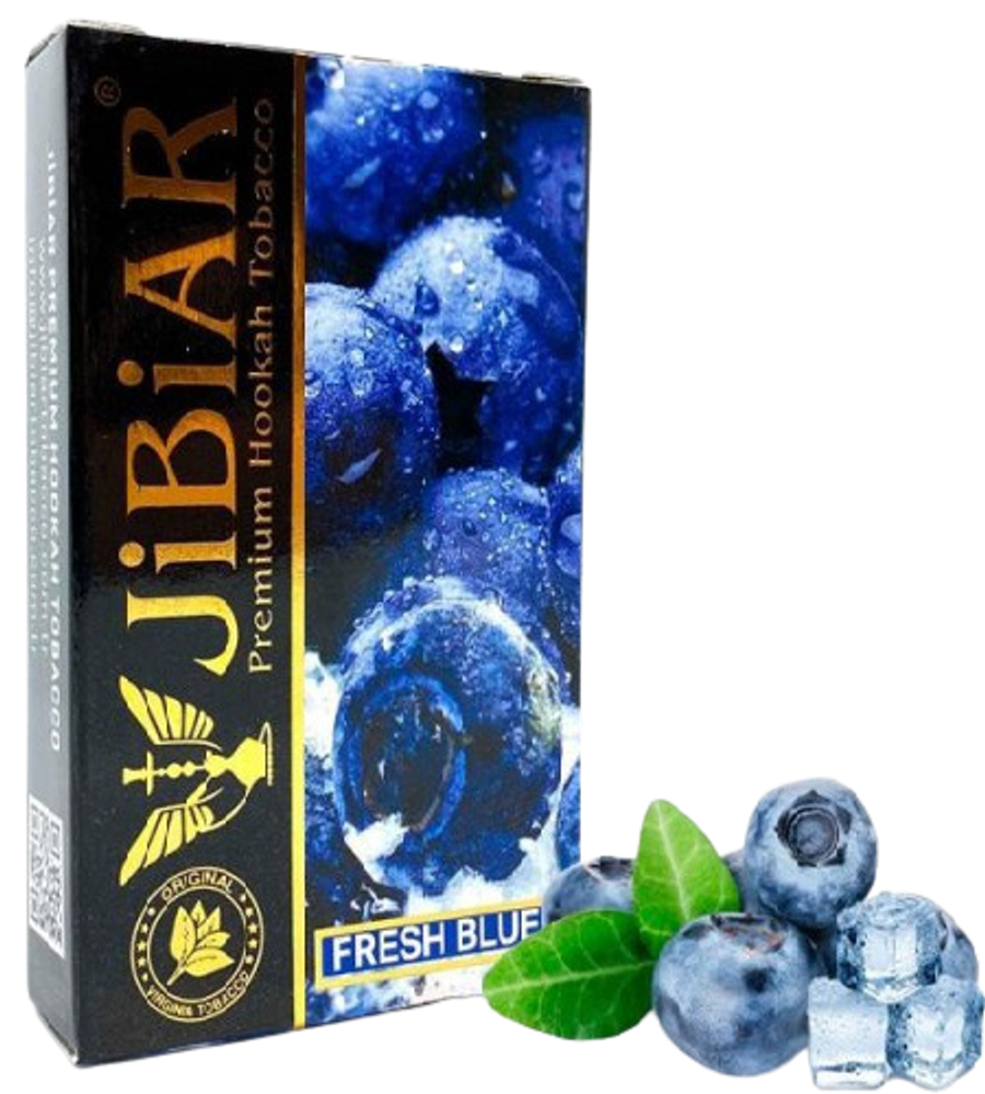 Табак Jibiar Deep Blue (Джибиар Лед Голубика) 50г