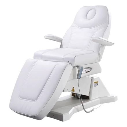 Косметологическая кушетка 879 (3 мотора), белая