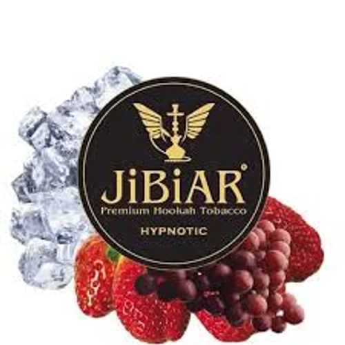 Табак Jibiar Hypnotic (Джибиар Виноград Клубника Лед) 250г (Изготовлен в 2019)