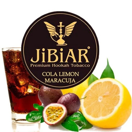 Тютюн Jibiar Cola Lemon Maracuja (Джибіар Кола Лимон Маракуя) 100g (термін придатності закінчився)