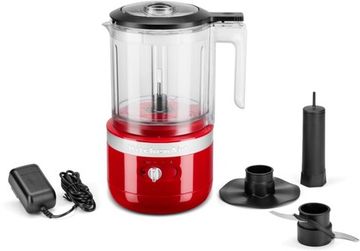 Кухонний мінікомбайн KitchenAid 5KFCB519EER кремовий бездротовий