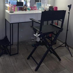 Складной стул для визажа Apolo 5 black