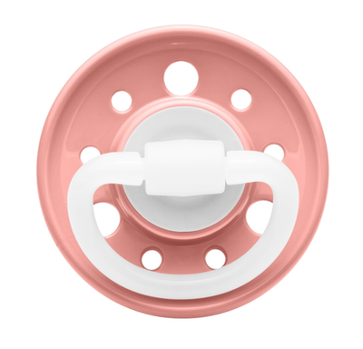 Пустушка кругла Вишенька, латекс, № 1 (0-6 міс), 1 шт, ТМ Nip