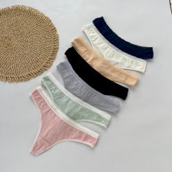 Стрінги з напівпрозорою резинкою