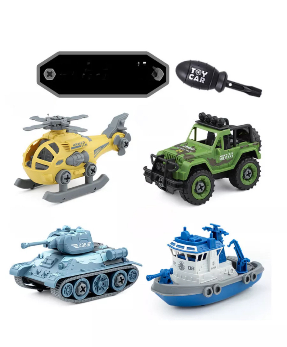 Развивающий конструктор "Военная техника"