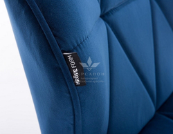 Стільчик для візажу Paris Velor gold