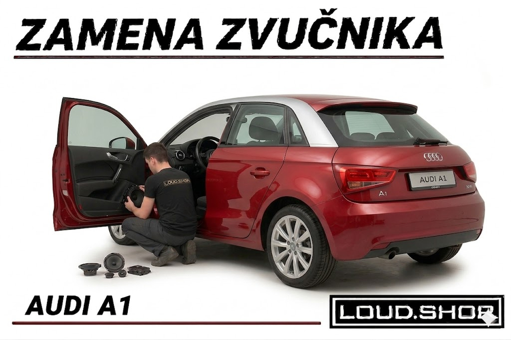 Komplet Zvučnika za Audi A1