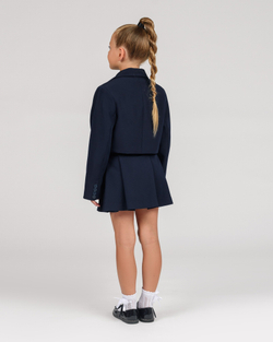 Жакет для девочки синий (арт. 2422400112)