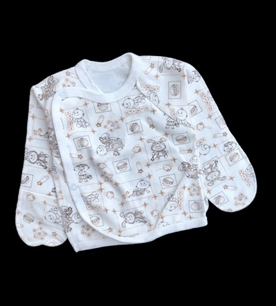 Сорочечка (Льоля) "Принт", інтерлок ТМ “Ua”