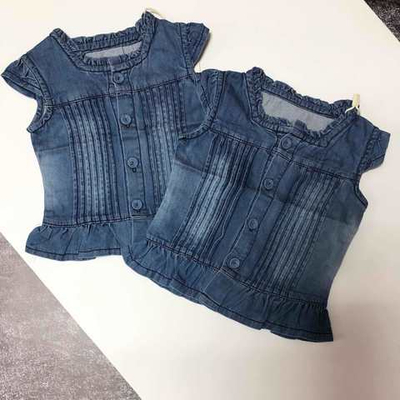 Жилетка, джинс