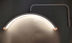 Безтіньова Led лампа для бьюті майстра Smart Moon Light HD-M6X, 50 Вт, біла