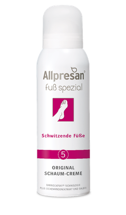 Крем-піна для стоп при підвищеній пітливості allpresan №5