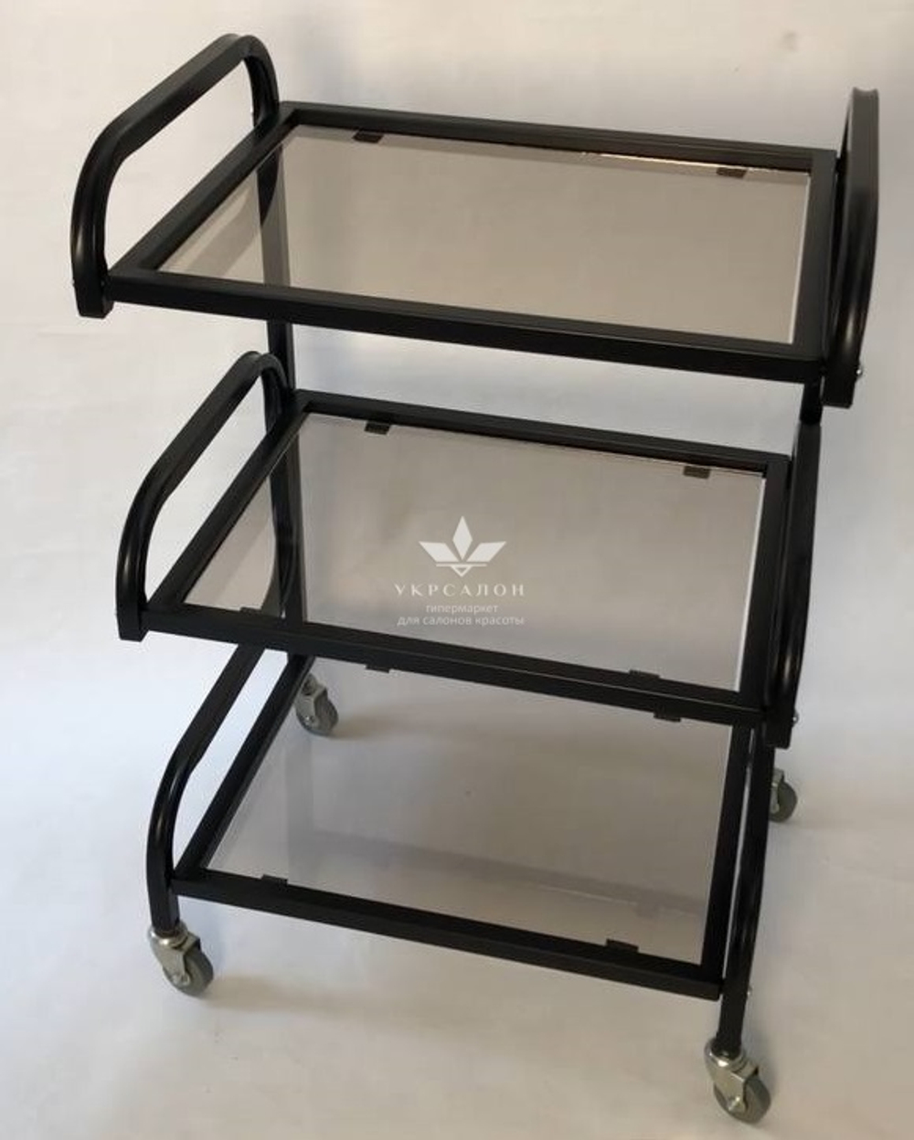 Косметологічний візок S3 чорний
