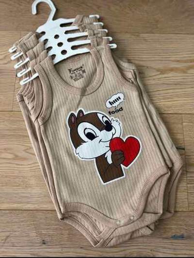 Боді-майка "Чіп", трикотаж рубчик ТМ "Findik"