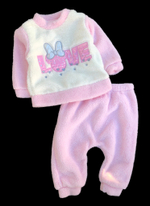 Костюм 2в1: світшот, штани "Love" , махра, начос ТМ "Murat Baby"