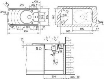 Кухонна мийка TEKA ZENO 60 B-TG пісочна 88516