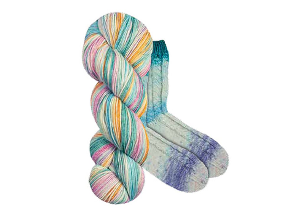 Meilenweit 100 Merino Hand-Dyed 7002
