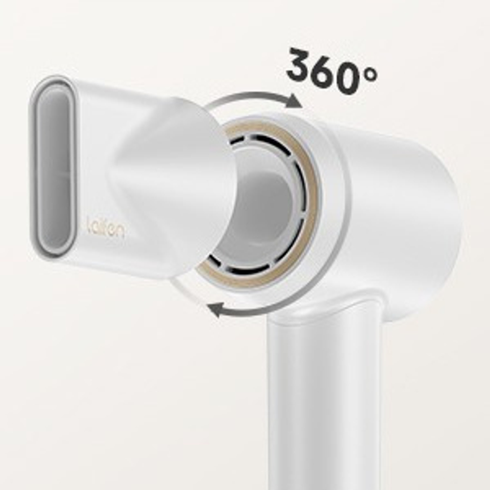 Комплект фен Laifen Swift Premium профессиональный с сумкой, 2 насадки, белый