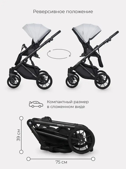 Універсальна коляска 2 в 1 Riko Delta