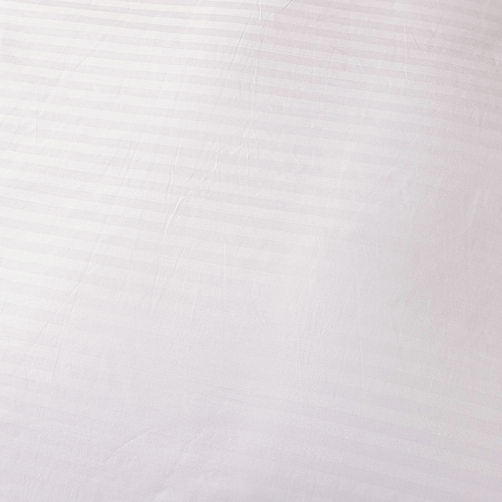 Пододеяльник Страйп Сатин Однотонный Отель белый 100% Хлопок 1x1 P1CTH036150210