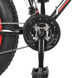 Велосипед горный фэтбайк Profi Power 1.0 26 дюймов, рама 17"