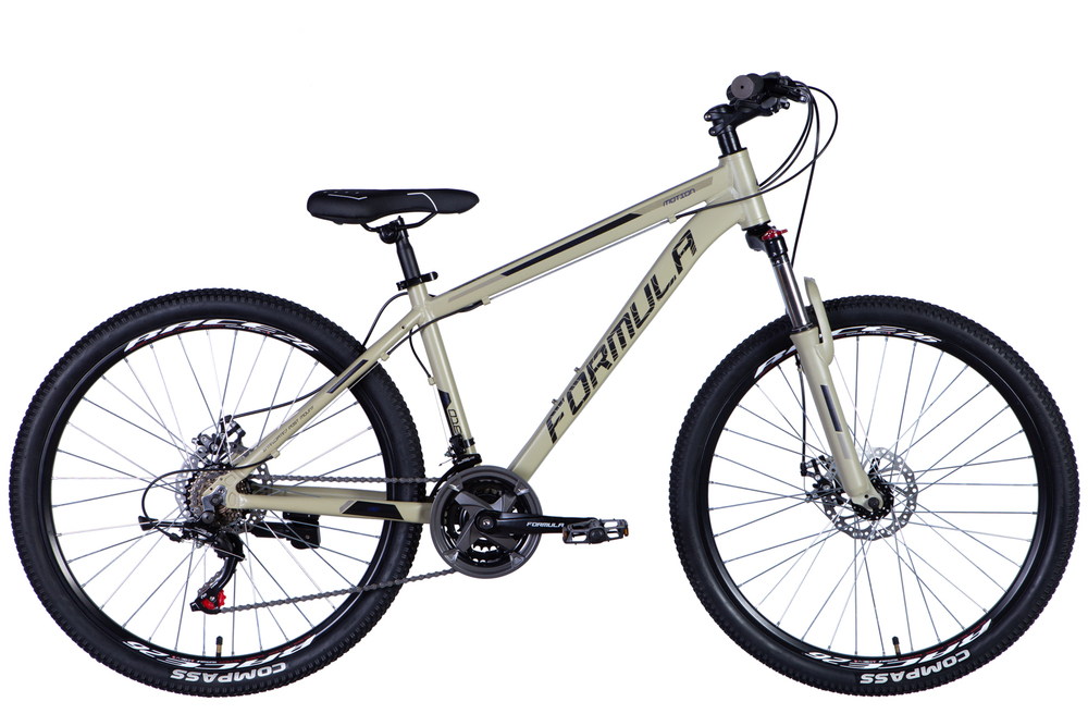 Велосипед горный алюминиевый 26 дюймов Formula Motion DD 2024, рама 16"