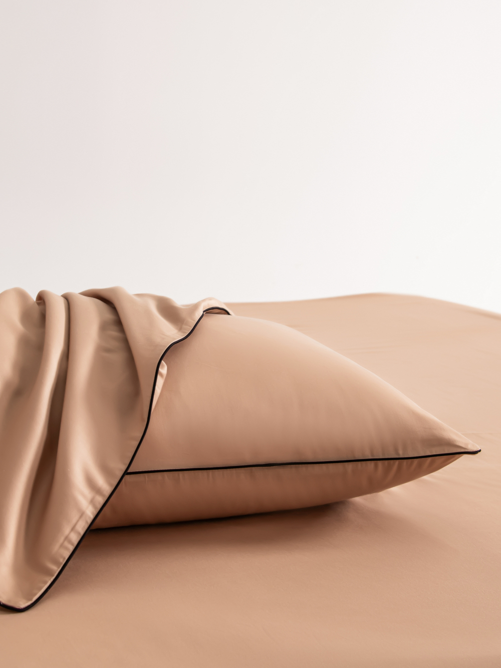 Комплект постельного белья Однотонный Сатин Элитный OCE015