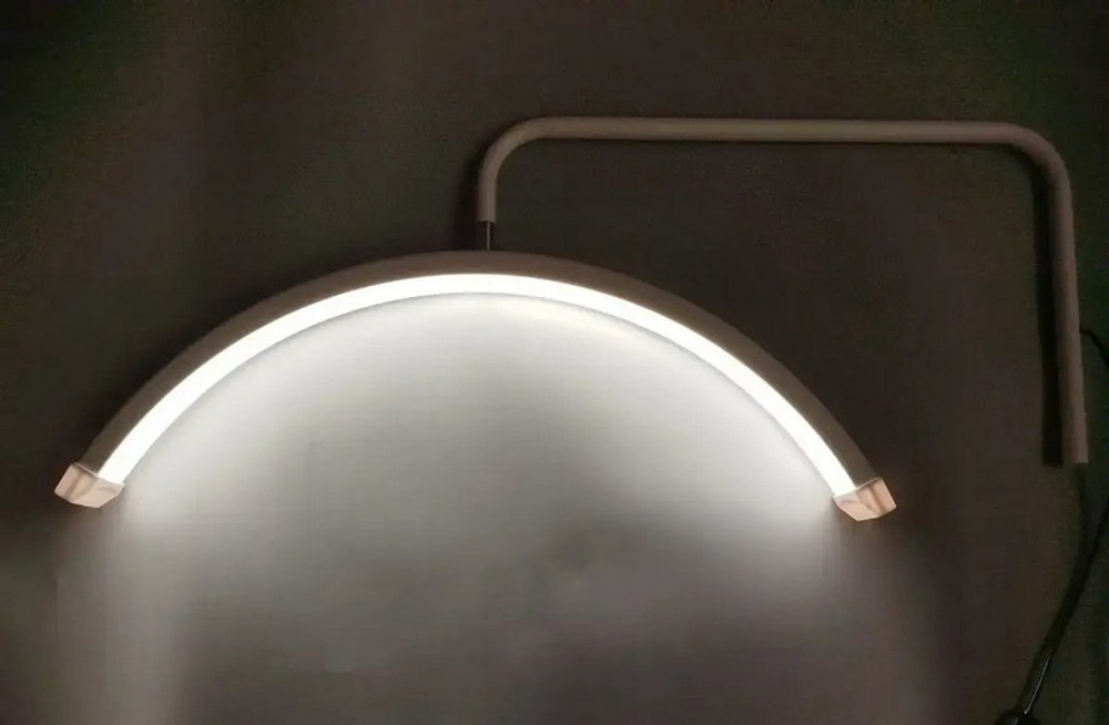 Бестеневая Led лампа для бьюти мастера Smart Moon Light HD-M6X, 36 Вт, белая