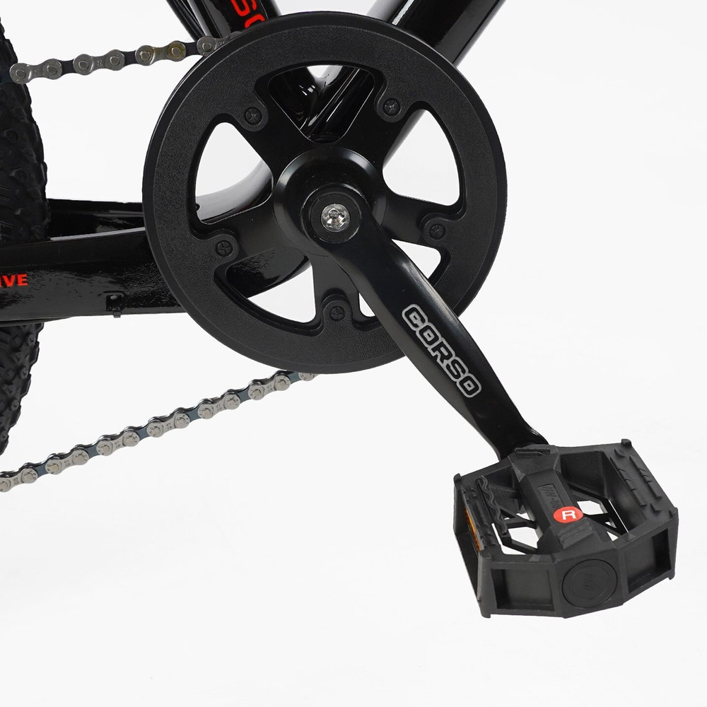Детский спортивный велосипед 20 дюймов Corso Next магниевый, оборудование Shimano