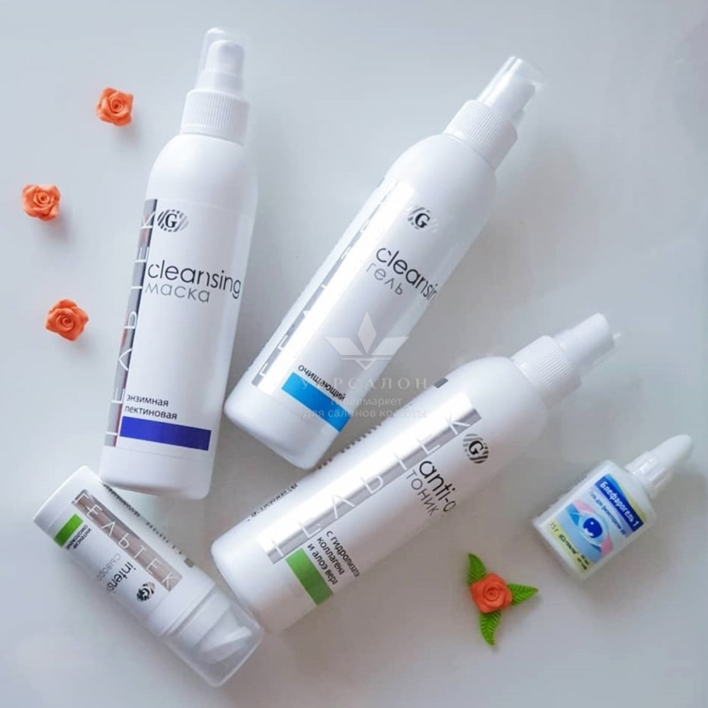 Тоник с гидролизатом коллагена и экстрактом Aloe Vera серии Anti-Age, Гельтек