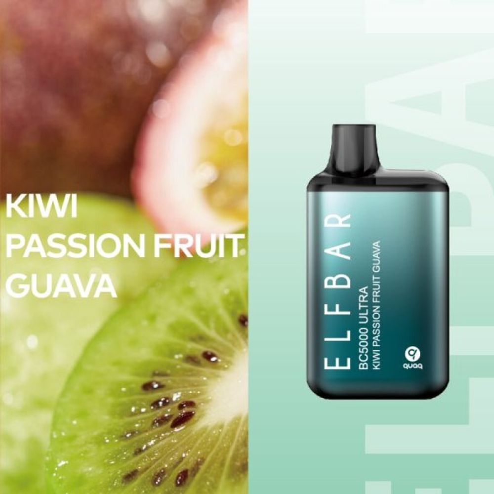 Elf Bar BC5000 Ultra - Kiwi Passion Fruit Guava 5%
