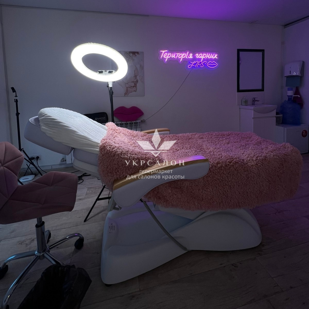 Косметологическая электрическая кушетка Lux BW-273B-4 (4 мотора), white