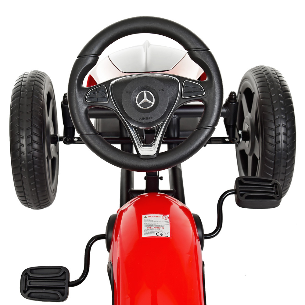 Детский спортивный картинг/веломобиль/машина на педалях Bambi Mercedes M 4271E