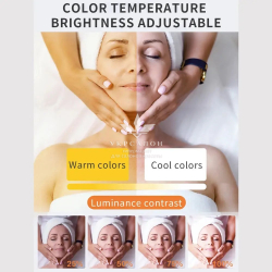 Бестеневая Led лампа для бьюти мастера универсальная HD-M40X 36W квадрат