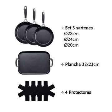 Набір посуду MasterPro Smart 8 предметів (BGEU-5599)