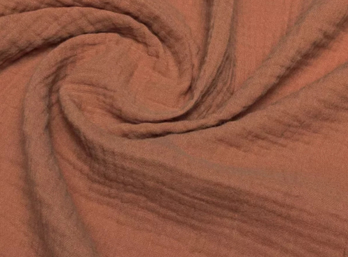 Муслин жатый однотонный