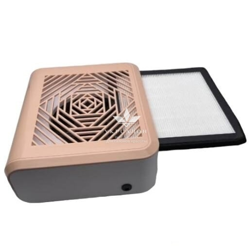 Настольная вытяжка для маникюра Jimdoa-801 с Хеппа фильтром