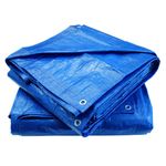 Тент 8х12 от дождя и снега, затеняющий 60г./м2. Ламинированный с кольцами.