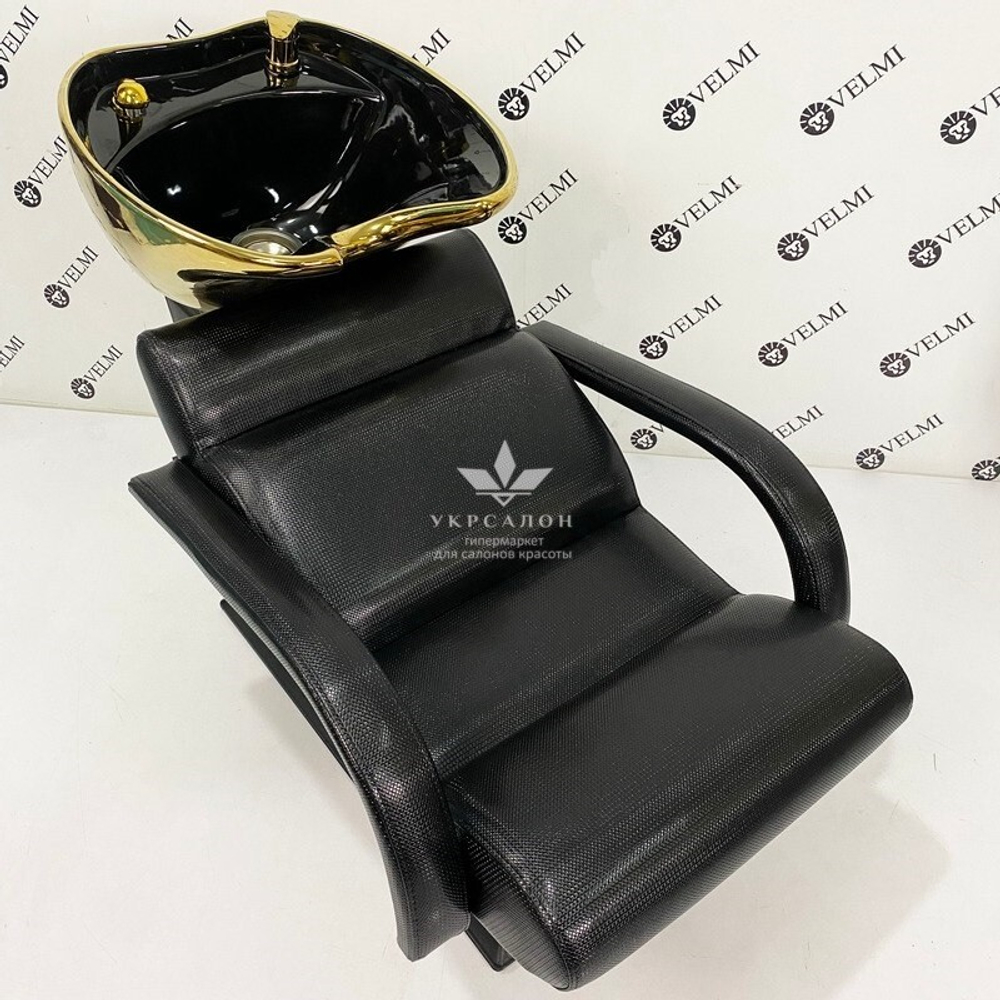 Парикмахерская мойка Lady One Gold Black