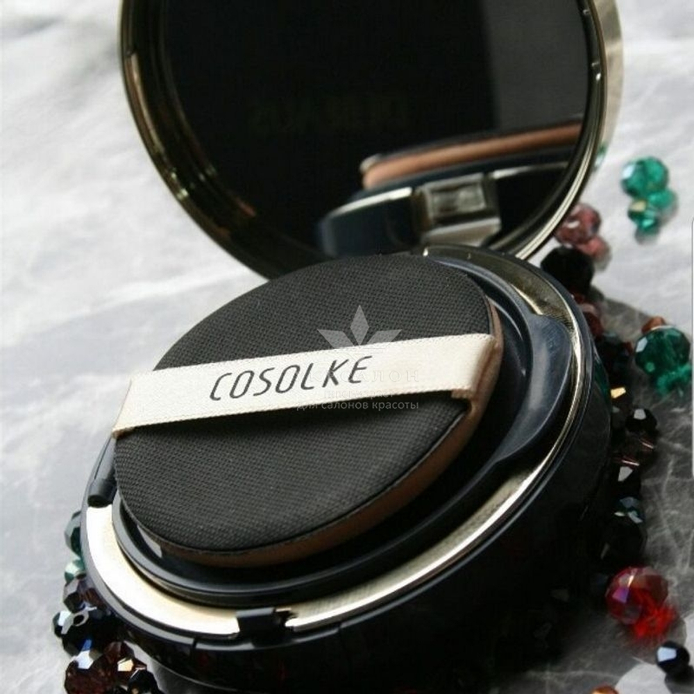 Интенсивный восстанавливающий BB-крем кушон Debeaus Prime с запасным блоком, SPF50