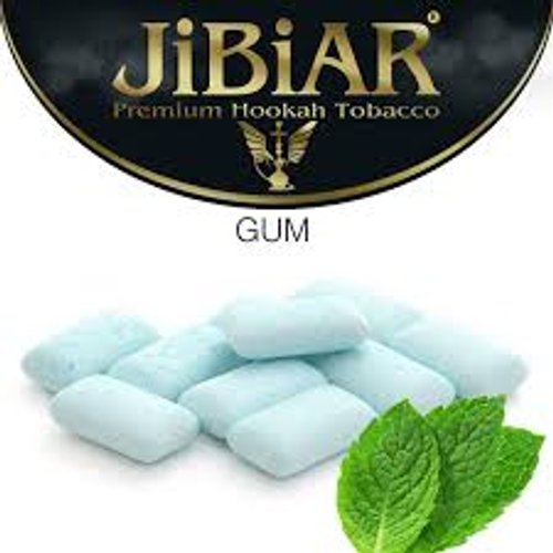 Табак Jibiar Gum Mint (Джибиар Мятная Жвачка) 250г (Изготовлен в 2019)