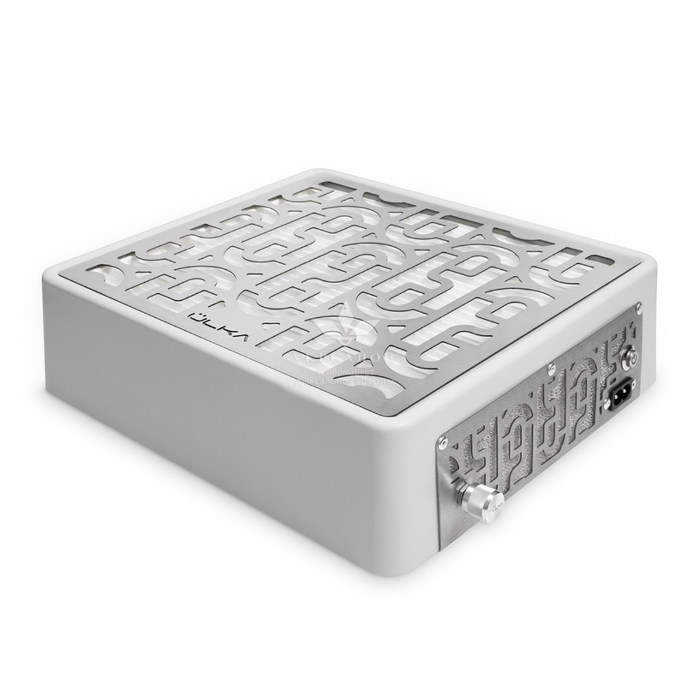 Витяжка для манікюру настільна Ulka Prime, колір білий (сітка металік)