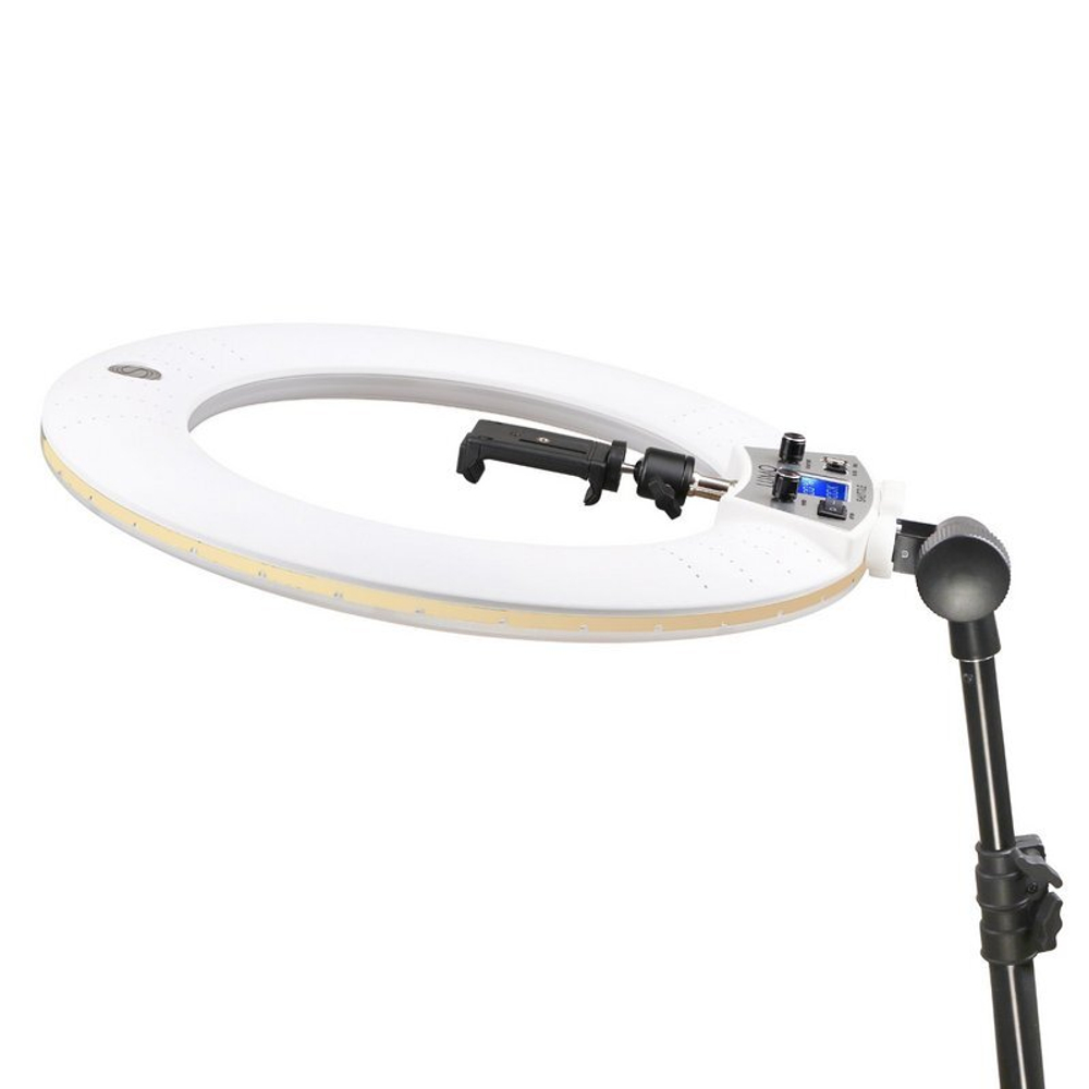 Кольцевая лампа на штативе Lumo Shuttle, диаметр 45 см, 105W