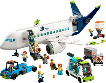 Конструктор LEGO City Пасажирський літак 913 деталей (60367)