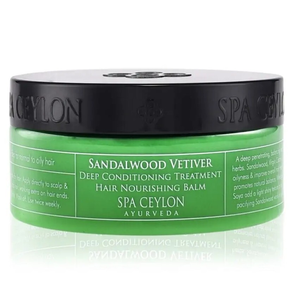 Поживний бальзам для жирного волосся Сандал і Ветивер 200 г, SPA Ceylon