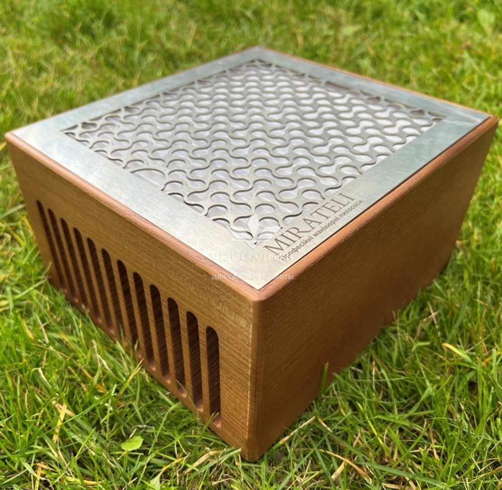Настольная вытяжка Mirateli Wood с фильтром