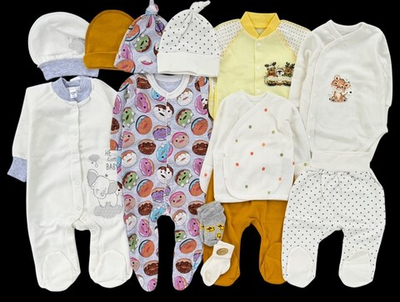 Гарний набір одягу для новонароджених, якісний одяг для немовлят, зима, весна, зріст 62 см, бавовна