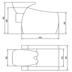 Мийка перукарська 1011
