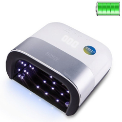 Лампа с аккумулятором для маникюра LED+UV Sun 3s нового поколения с кварцевыми диодами (оригинал), 48W